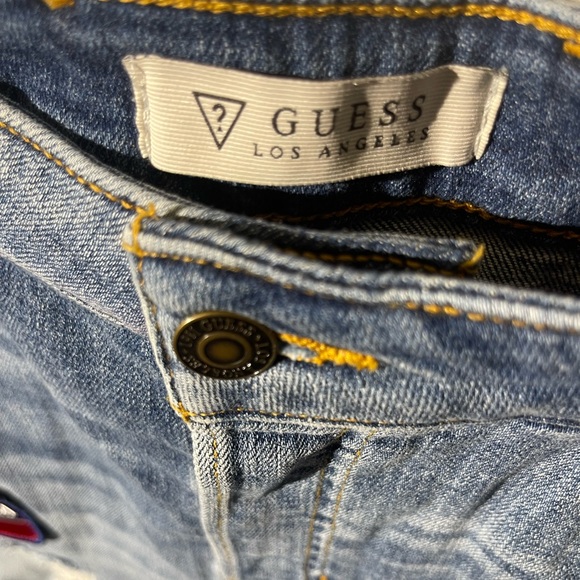 Guess A-Line Denim Skirt 
Style #W6FAL2D20C2 - Picture 4 of 7